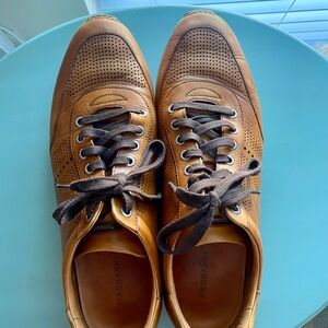 Magnanni Tan Leather Men's Sneakers